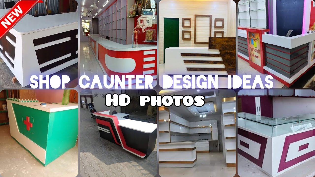 50+ || Counter Design For Shop trend Latest Shop Counter Design || New Cash Counter Design HD Images