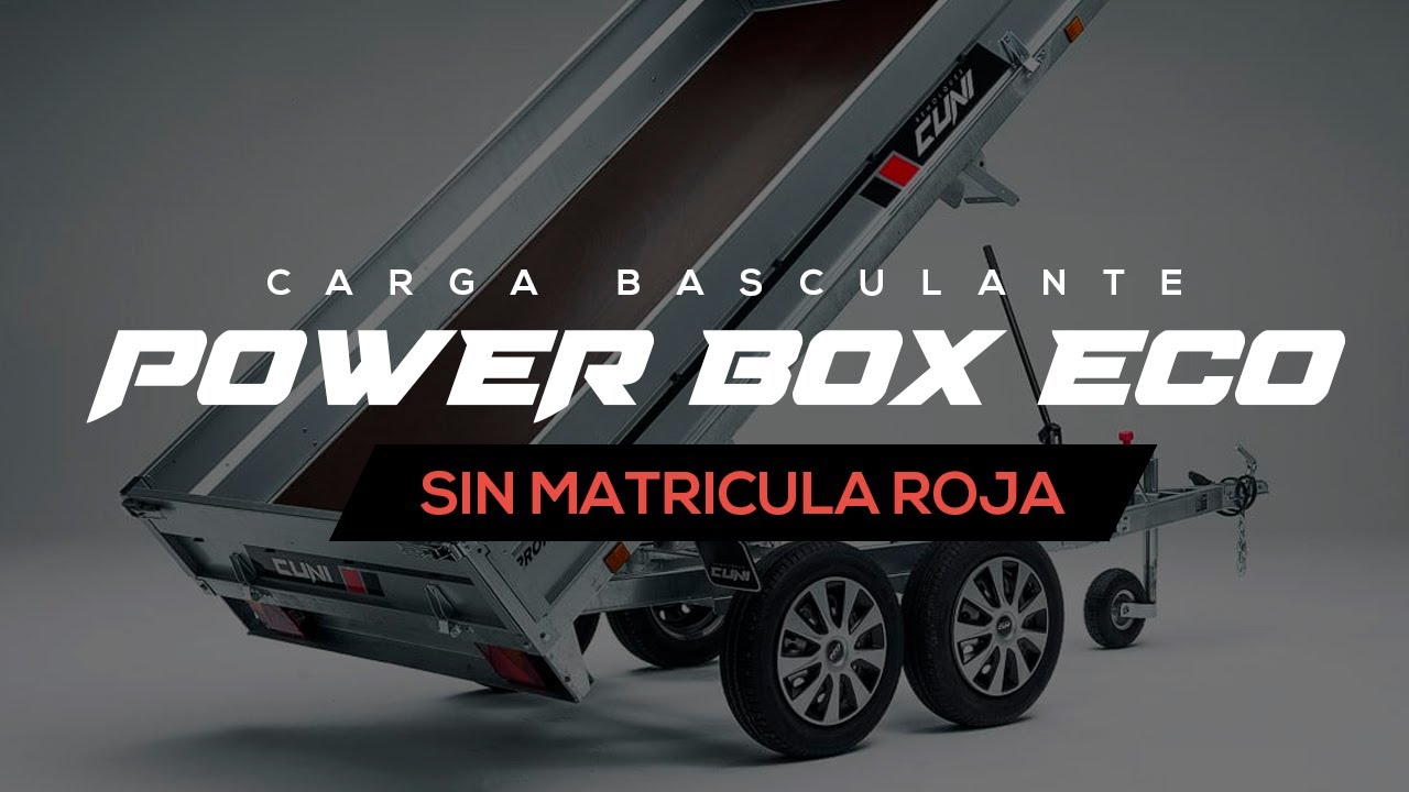 Watch REVIEW: Remolque de carga basculante dos ejes POWER BOX ECO (sin matricula) Now REVIEW: Remolque de carga basculante dos ejes POWER BOX ECO (sin matricula)