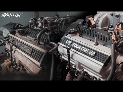 Preparing 1UZ-FE engine for Mazda Miata installation with PMC adapter