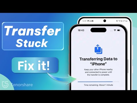 How to Fix iPhone 17 Move to iOS Stuck on 1 Minute
