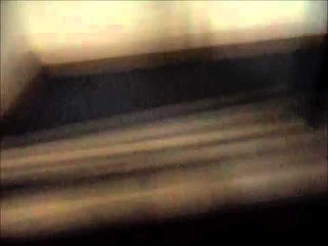 RC CAR drives down stairs pov