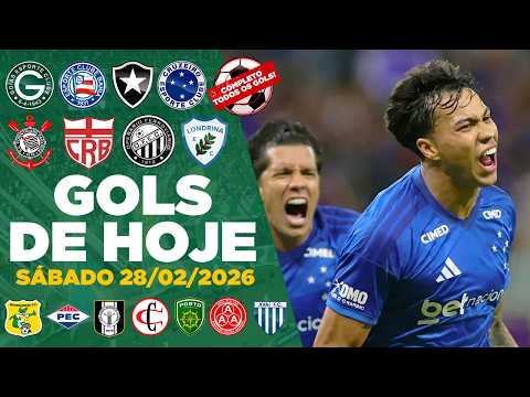 ⚽️ TODOS OS GOLS DESTE SÁBADO 28/02/2026 GOLS DOS ESTADUAIS , GOLS DE HOJE, GOLS DA RODADA(COMPLETO)