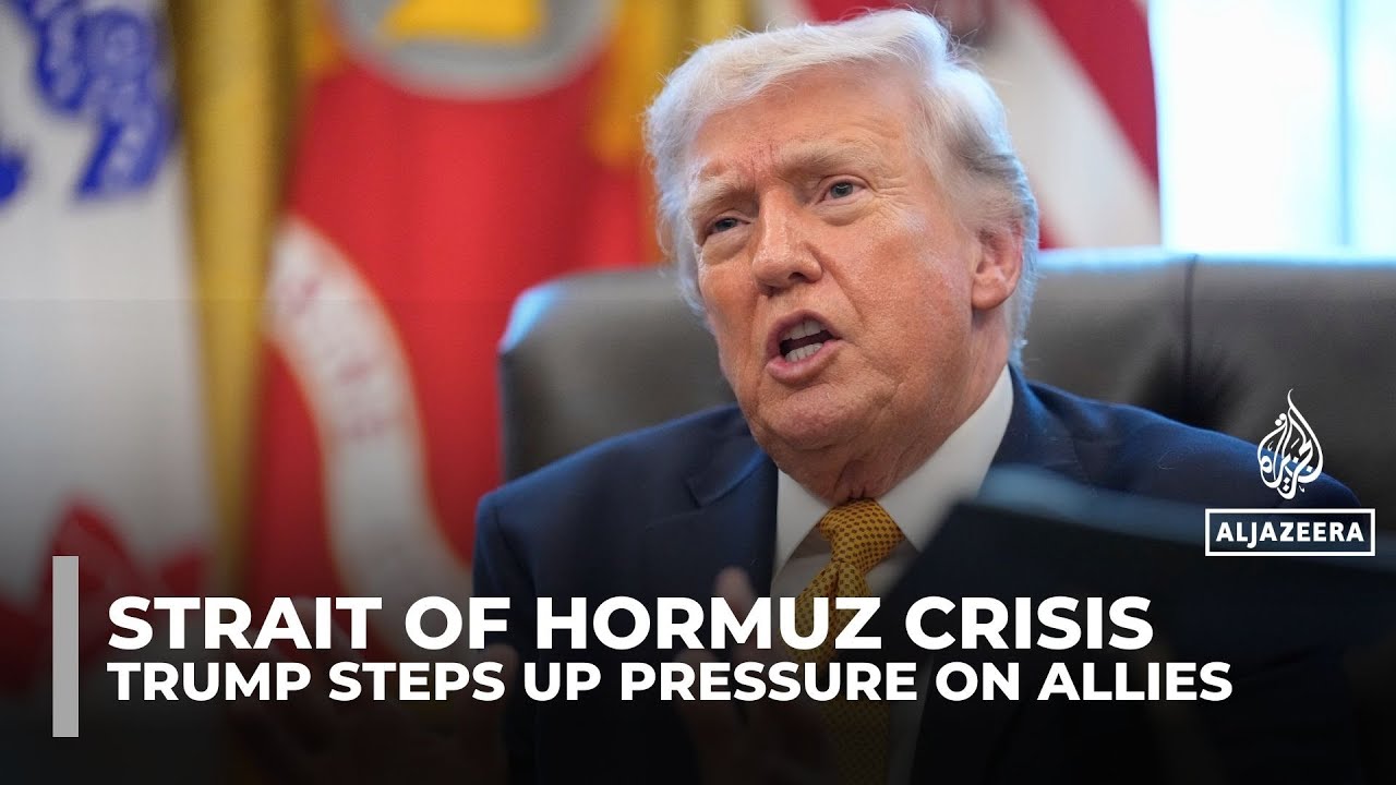 Trump says Hormuz Strait help ‘on the way’ as allies reject military action