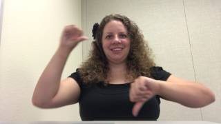 Signing Naturally Level 2 Unit 11.1 Areas of Study Vocabulary