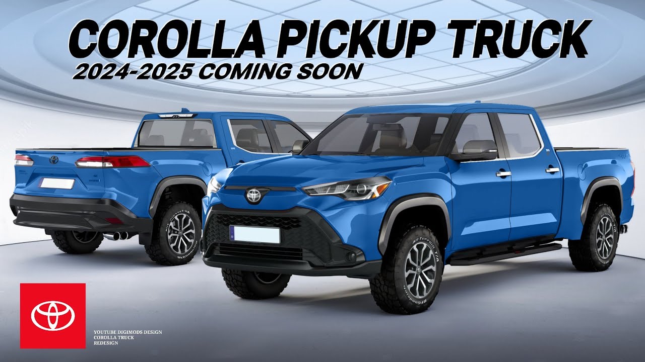 Unapologetic Toyota Corolla SR5 Hybrid Truck Stole the Underpinnings of