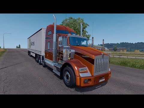 [ETS 2 Mod] GTM Kenworth T800 v1.0 | Euro Truck Simulator 2 (1.31-1.32)
