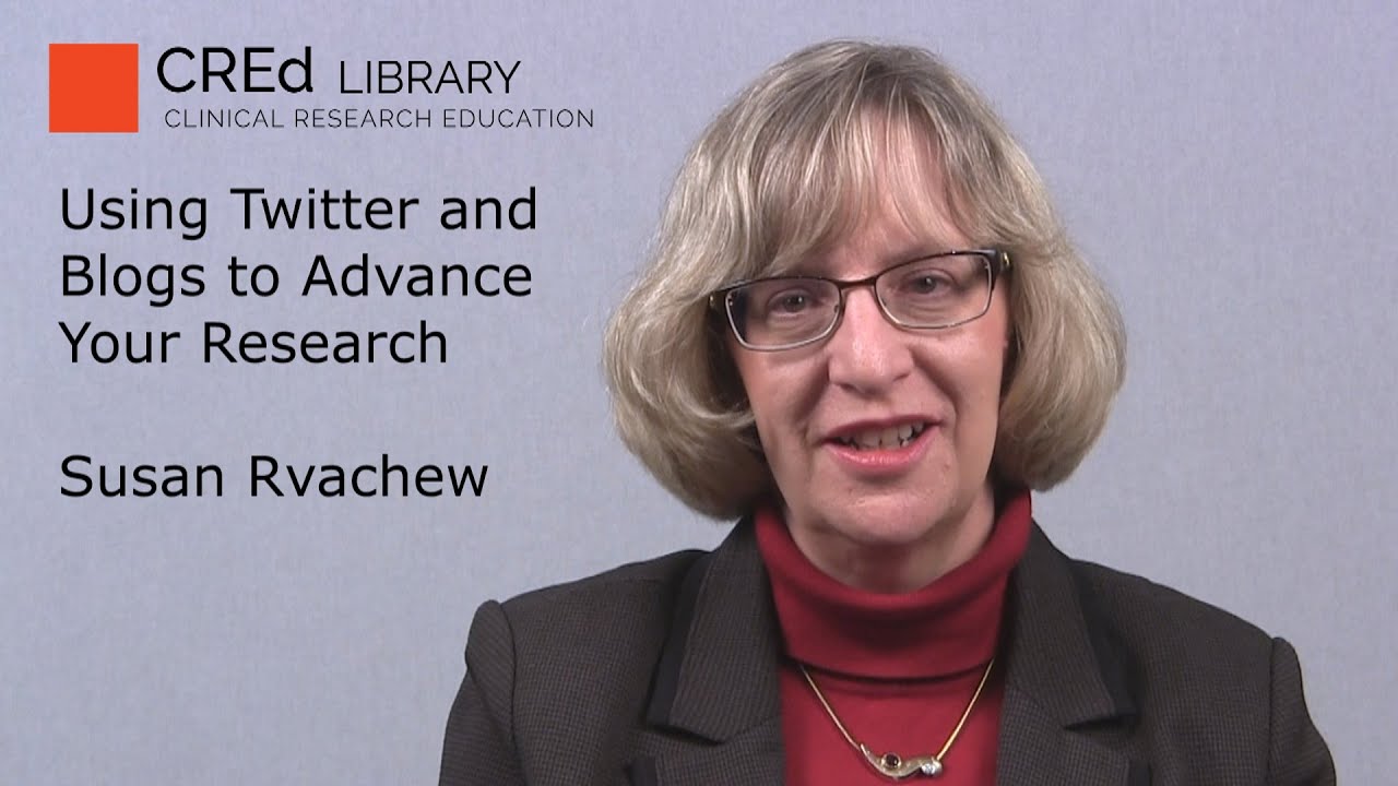 Using Twitter and Blogs to Advance Your Research: Behind the Science with Susan Rvachew