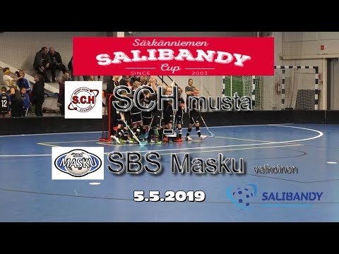 Särkänniemen Salibandy Cup SCH Musta vs SBS Masku Valkoinen 5.5.2019