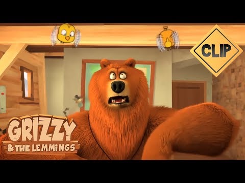 Prisonniers d'un dessin animé ! - Grizzy et les Lemmings