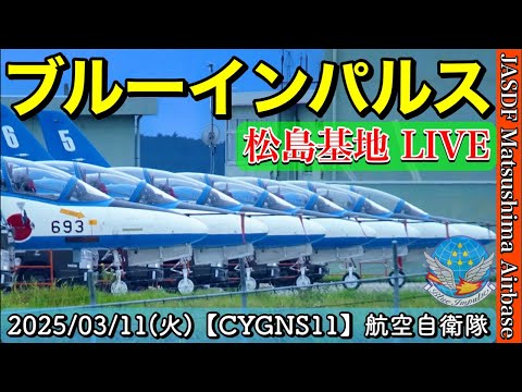 松島基地 ブルーインパルス洋上訓練 ライブ配信アーカイブのサムネイル