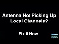 Antenna Not Picking Up Local Channels On Smart TV Fix It Now