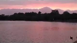 En el Lago Azul