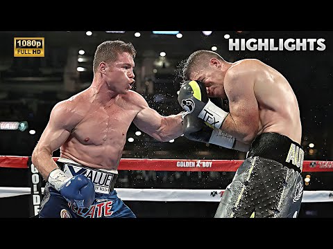Canelo Alvarez vs Liam Smith HIGHLIGHTS | BOXING FIGHT HD 60 fps