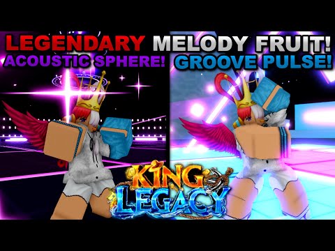 The *NEW* Legendary Melody Fruit In Roblox King Legacy Update 8... Here's What It Does!