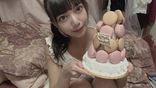 マカロンタワーだと！！かぶりつくしか！！(*'.'*)
