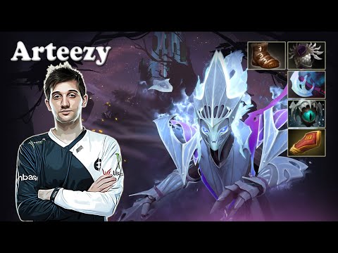 Arteezy - Spectre Safelane | Dota 2 7.29d Gameplay