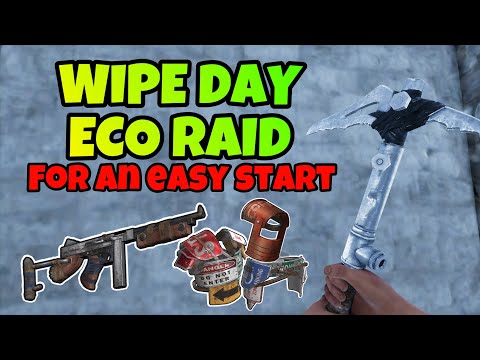 Crazy Wipe Day Eco Raid - Rust Console Edition