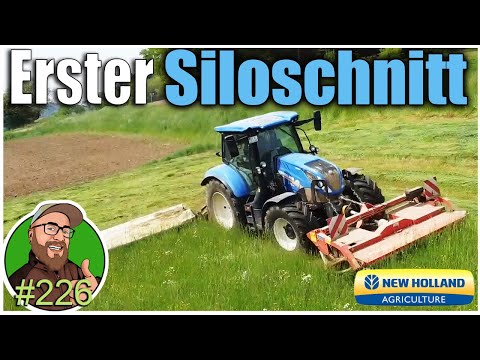 FarmVlog 226: Der erste Siloschnitt von oben | Brückentag und anderer Zeitmangel