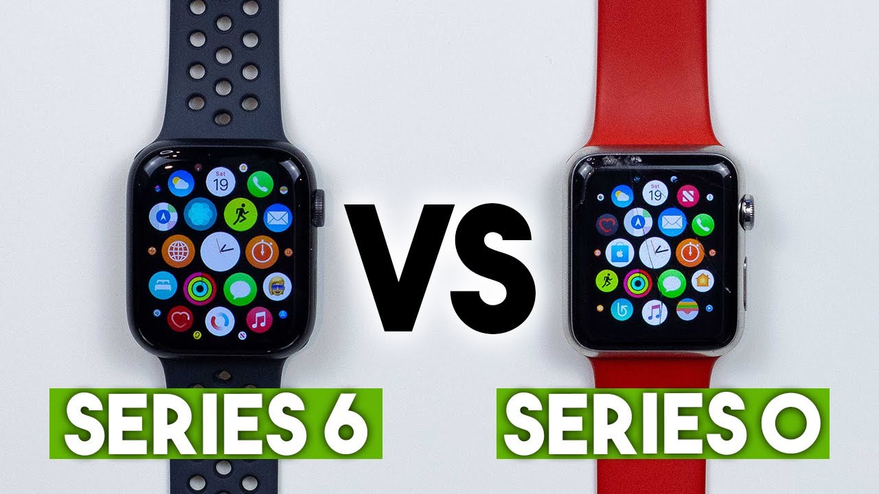 Apple Watch Series 6 vs Original Apple Watch Speed Test!