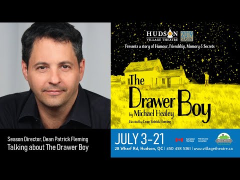 Dean Patrick Fleming speaking about The Drawer Boy