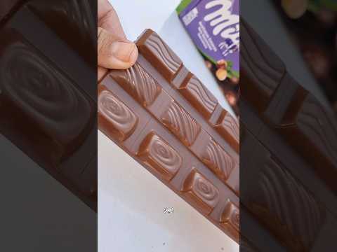 Milka Triple Chocolate Bar Unboxing | ASMR