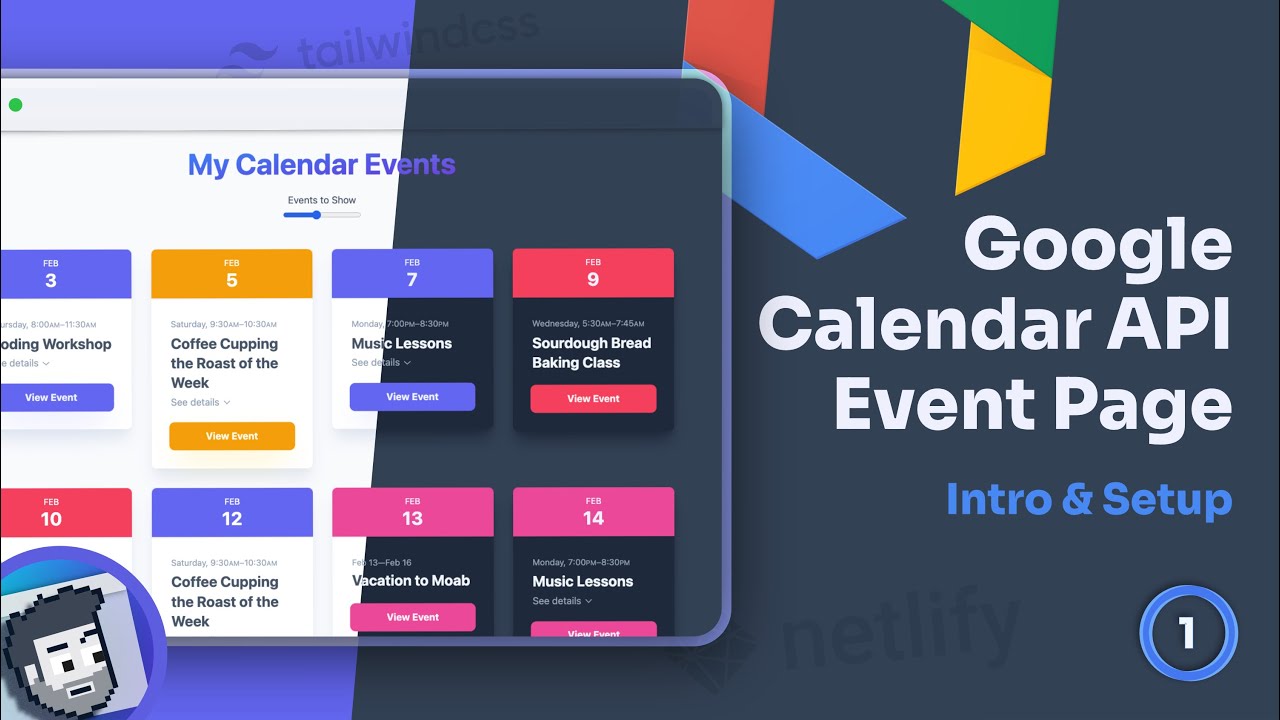 Calendar Event Page