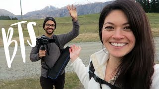 BEHIND THE SCENES Travel Vlog // Peak Hill, NZ