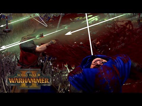PEASANTS PLAY CATCH - Bretonnia vs Wood Elves // Total War: Warhammer II Online Battle