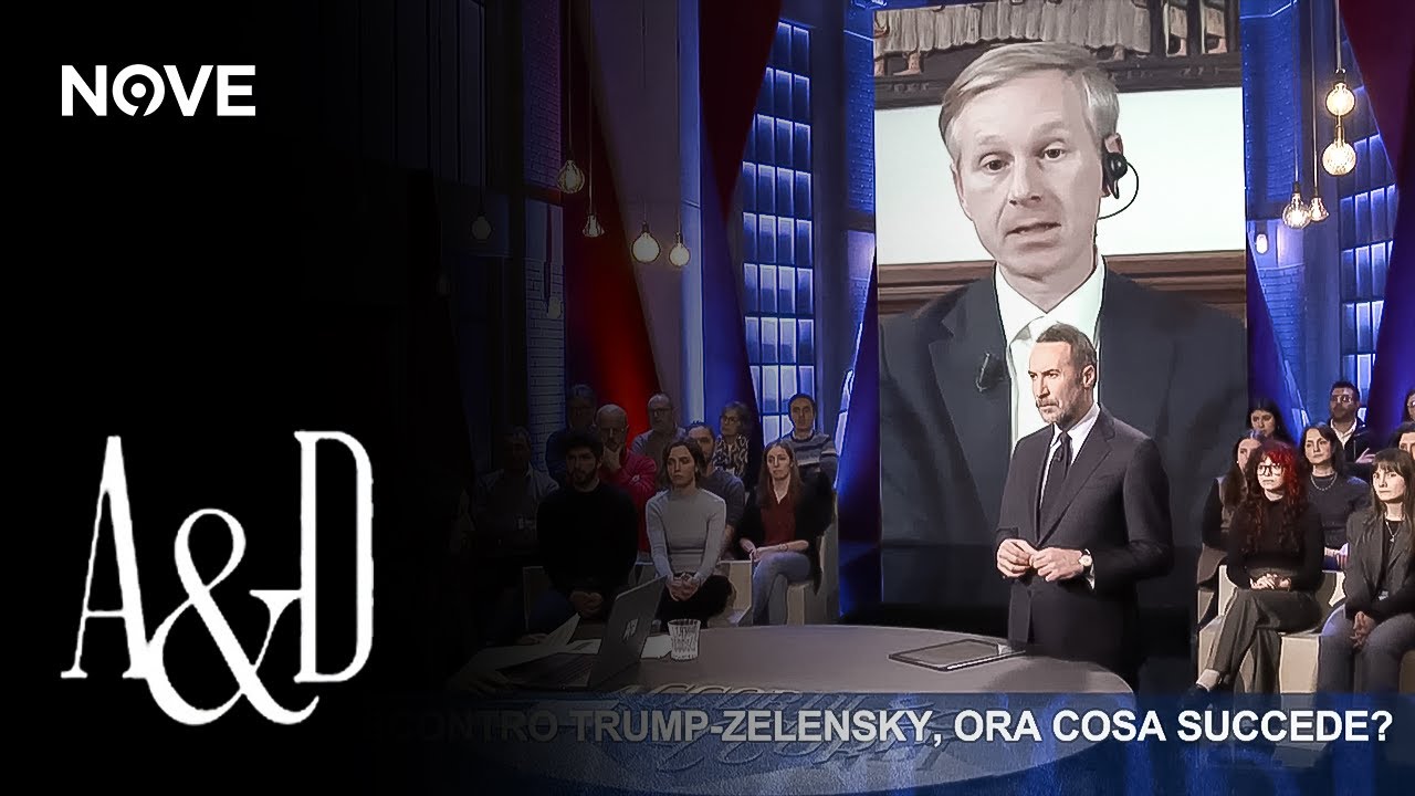 Il professor Orsini e Rula Jebral analizzano l'incontro tra Zelensky e Trump | Accordi e Disaccordi