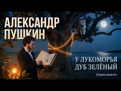 Александр Пушкин - У Лукоморья дуб зелёный | кот учёный, поэма "Руслан и Людмила"