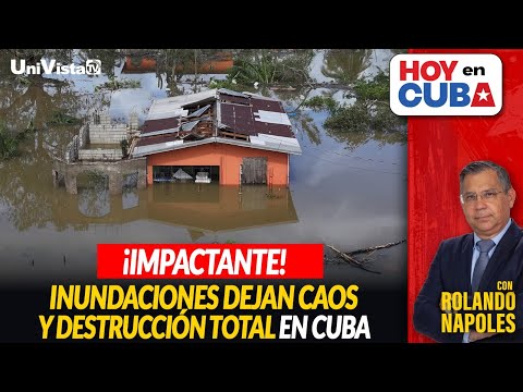 ⚠️ ¡Impactante! Inundaciones dejan caos y destrucción total en Cuba🌪️