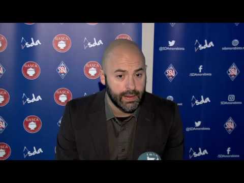 RdP David Movilla tras SD Amorebieta 2 -  Barakaldo CF 2