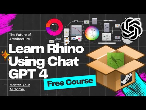 Unlock Your Design Potential: Rhino and Grasshopper Tutorial With Chat GPT 4