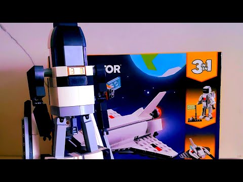 LEGO Creator Space Shuttle Transformation