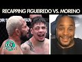 Cormier describes the energy during Figueiredo vs. Moreno at UFC 256 | DC & Helwani | ESPN MMA