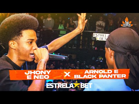 (MVP x SURPRESA) JHONY E NEO x BLACK PANTHER E ARNOLD | SEMIFINAL | 289ª Batalha da Aldeia
