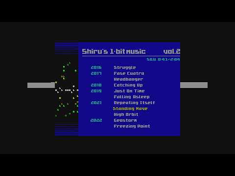 ZX Spectrum: Demo Deep Dive 2022 - Shiru's 1-Bit Music Compilation Vol.2