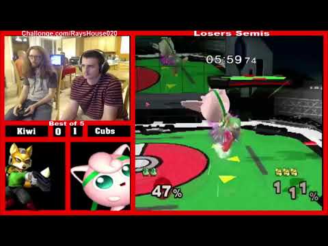 Kiwi (Fox/Sheik) vs Cubs (Jiggly Puff) - Losers Semis #020