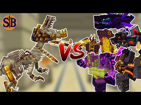 Completed Ancient Remnant vs L_ender's Cataclysm In its own Structure