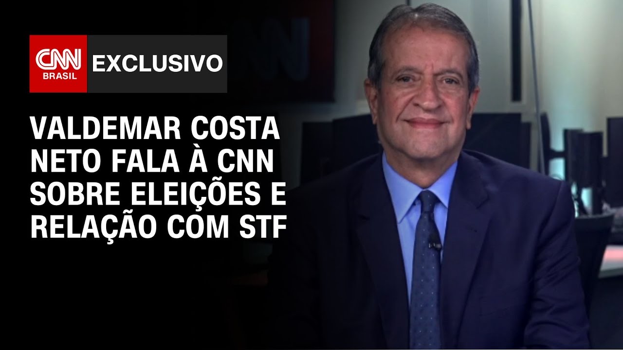 Valdemar Costa Neto fala à CNN sobre eleições e relação com STF | BASTIDORES CNN