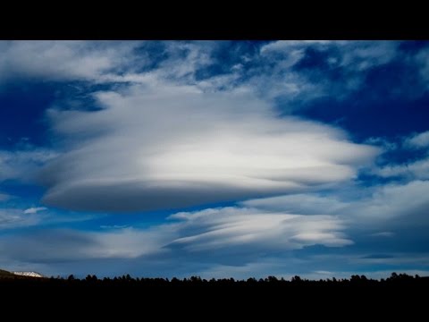 Timelapse Footage Of Lenticular Clouds