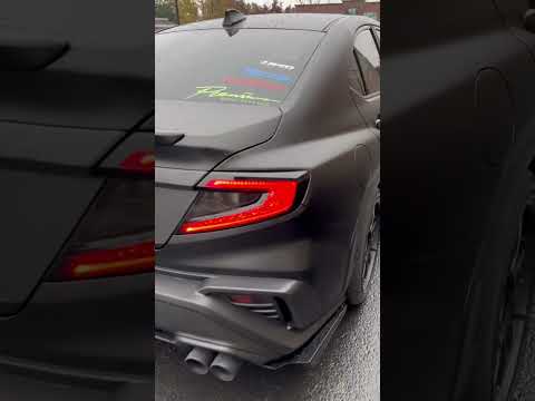 ‘22 WRX Wrapped in Matte Black