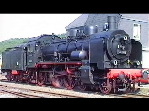 Preußische P 8 - Erinnerungen an Dampflok 38 1182 zwischen 1993 und 1998
