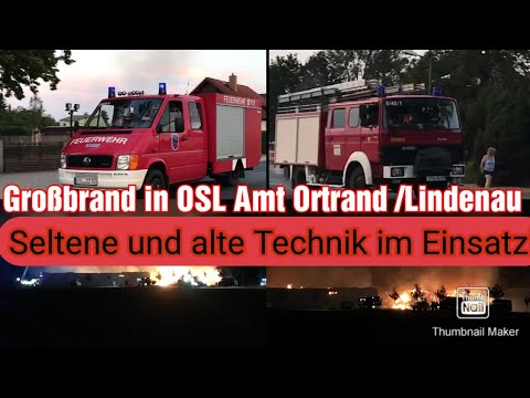 Groß in OSL Amt Ortrand/Lindenau!// Seltene und Alte Technick im Einsatz