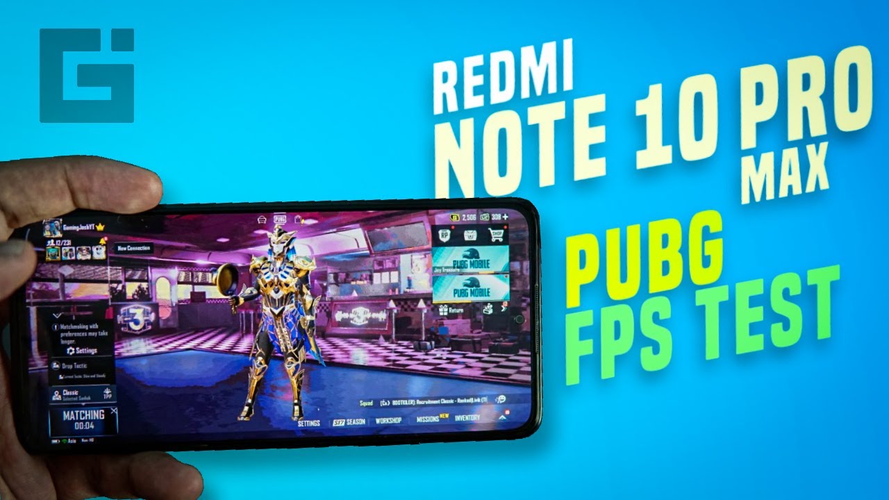 Redmi Note 10 Pro Max Gaming Review, PUBG Mobile FPS Test [English] - Locked at 40fps?