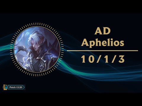 Aphelios AD vs Jinx Korean Challenger Replay Patch 13.20