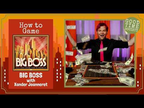 How to Play Big Boss Board Game | How to Game with Xander Jeanneret
