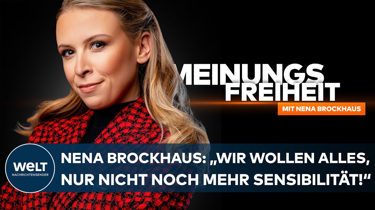 WELT-Talk MEINUNGSFREIHEIT –Brockhaus: „Brauchen keine deutschen Politiker, die noch sensibler sind“