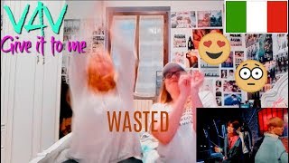 italians react to VAV(브이에이브이)_'Give It To Me' Performance Video [ENG SUB]
