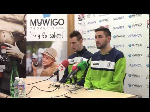 Comparecencia de Javi Lucas y Dani Astilleros